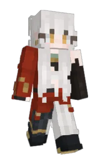 Front of Kazukaa's skin