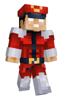 Front of ScrubTier's skin