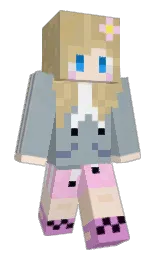 hit gray and sorrell brown Minecraft skin — Classic model