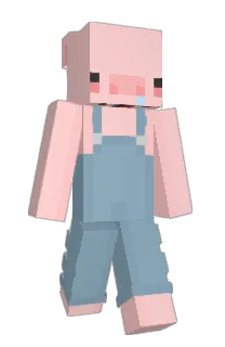 Front of DaddyDrako's skin