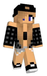 Slim Minecraft skin