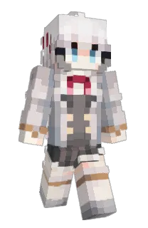 Front of Danni's skin