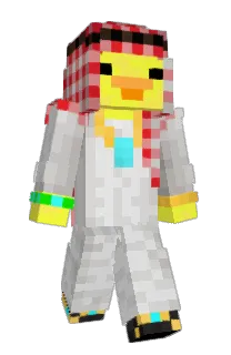 Front of Minecraft skin