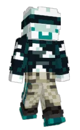 F1zzy_814's Minecraft skin wearing the Pan cape