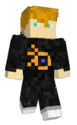 cod gray and peach yellow Minecraft skin — Classic model — first worn by J0NSEL
