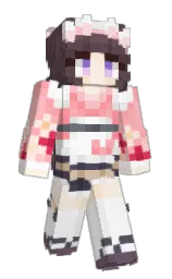 ada726's Minecraft skin wearing the Pan cape