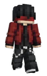 crown of thorns and shark Minecraft skin — Slim model
