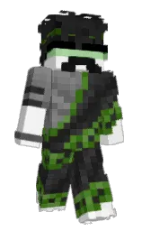 Slim Minecraft skin
