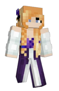 Front of SilverFiction's skin