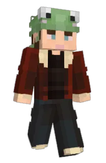 Front of ManesJr's skin