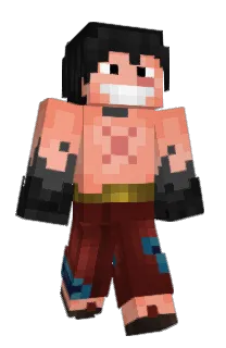 Front of Minecraft skin