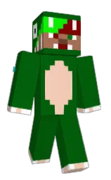 camarone and apricot peach Minecraft skin — Classic model
