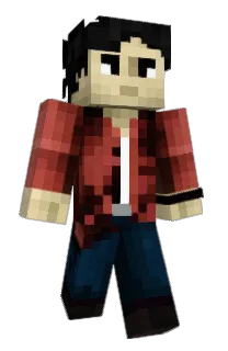 Front of Skrinny's skin