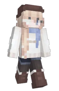 Front of palllie's skin