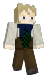 moon mist and foggy gray Minecraft skin — Classic model
