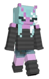 tundora and aqua island Minecraft skin — Slim model