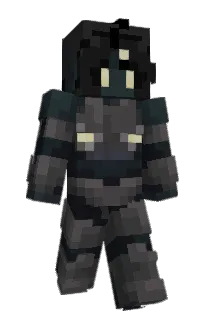 Front of Gredyy's skin