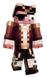marzipan and bone Minecraft skin — Classic model — first worn by slaciiiiii