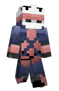 Front of JamatoP's skin