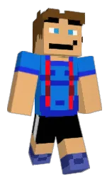 tacao and science blue Minecraft skin — Classic model