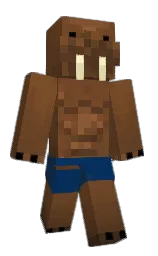 blue zodiac and pickled bean Minecraft skin — Classic model — first worn by Svorkar