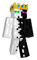 mercury and cod gray Minecraft skin — Classic model