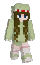 pine glade and swamp green Minecraft skin — Slim model — first worn by Jessisch