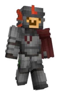 Front of Waffenheimer's skin