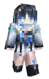 xcal12's Minecraft skin wearing the Pan cape