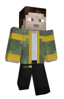 Front of LimeE2's skin