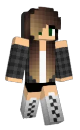 alenhardt's Minecraft skin wearing the Purple Heart cape