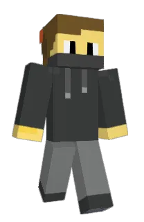 Front of Jackalopie's skin