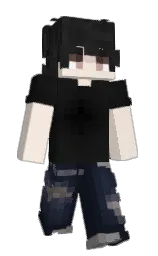 quarter spanish white and cod gray Minecraft skin — Slim model — first worn by FearKevsho
