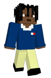Front of Minecraft skin