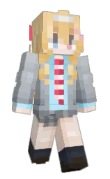 Slim Minecraft skin