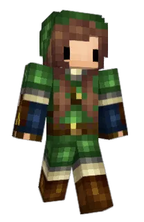 Front of Minecraft skin