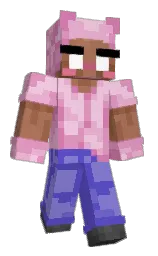 shocking and hopbush Minecraft skin — Classic model
