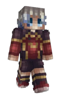 Front of Werust's skin