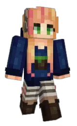 bunting and di serria Minecraft skin — Slim model — first worn by Elapsesoulgg