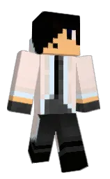 cinderella and peach orange Minecraft skin — Classic model — first worn by KingJeffo