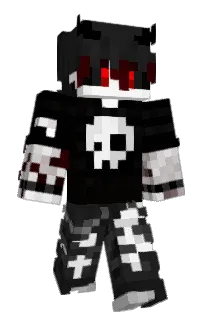 Front of Distor_X's skin