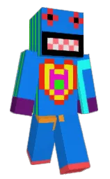 Pzota's Minecraft skin wearing the Migrator cape