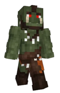 Front of Minecraft skin