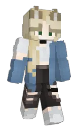 pavlova and sapling Minecraft skin — Slim model — first worn by SukunasBeloved