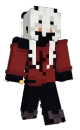 cinder and cararra Minecraft skin — Classic model — first worn by Slommy54