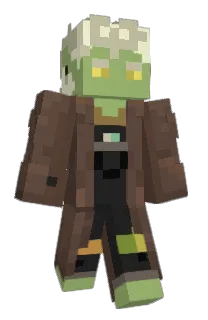 Front of Rysnail's skin