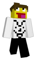 MikeSans_52's Minecraft skin wearing the Pan cape