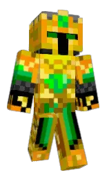AquaBrainZ's Minecraft skin wearing the Migrator cape