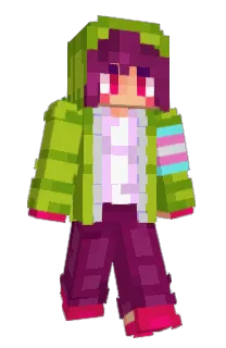 Front of AkiyamaYukari6's skin