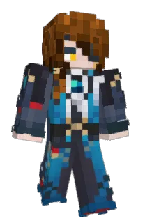 Front of Znikiznicz's skin